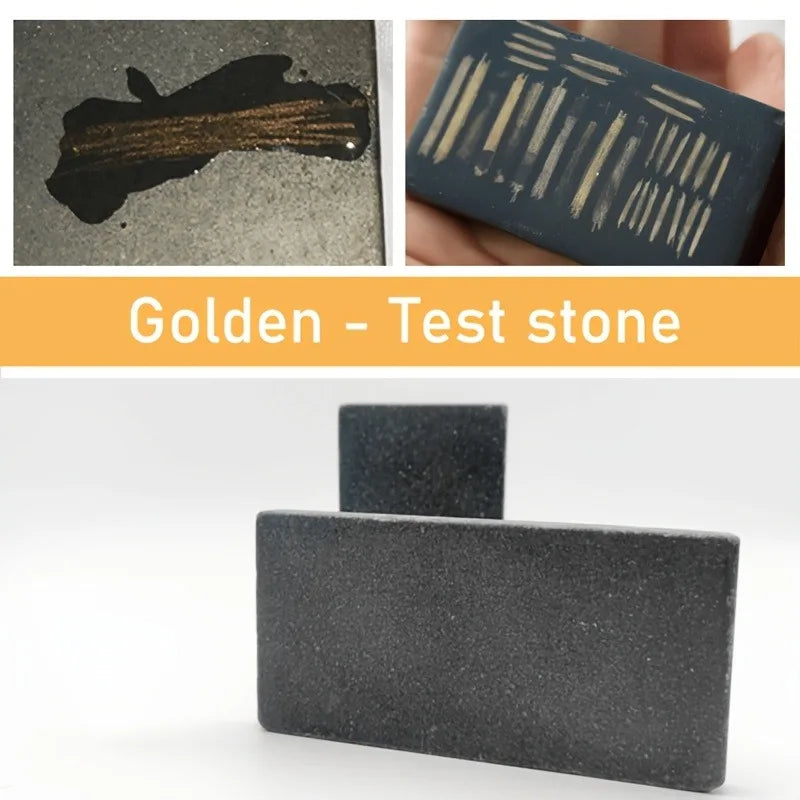 Gold Testing Stone & Acid Solution Kit