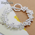 Sterling Silver Charm Chain Bracelet